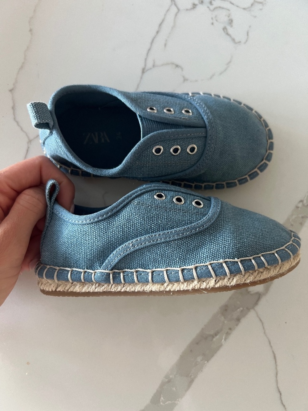 Jute shoes Zara Toddler size 24 (8)